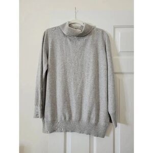 FABIANA FILIPPI Embellished collar wool blend sweater M